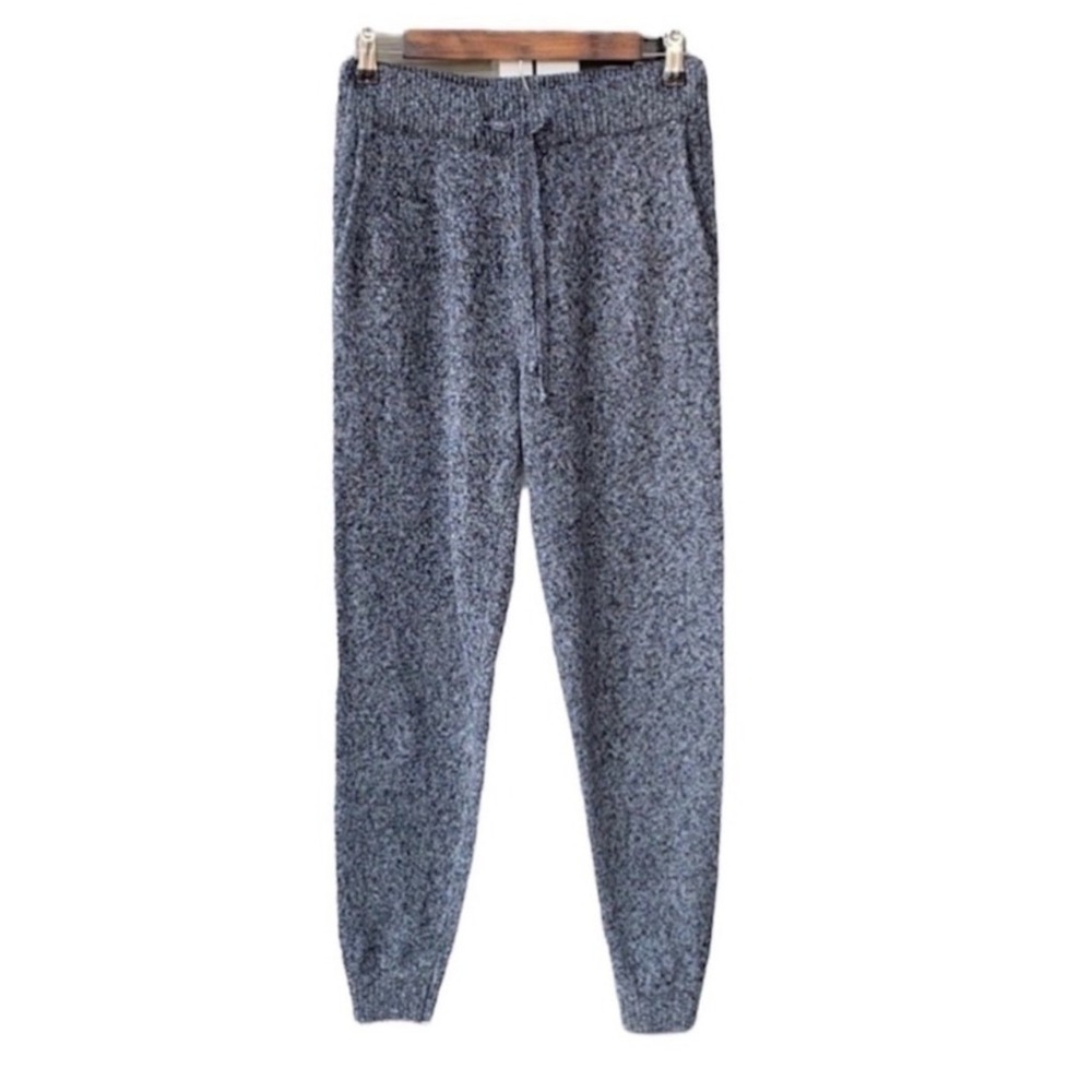 POPSUGAR Joggers Sweatpants Sweats Gray Marled Knit Drawstring Loungewear Small
